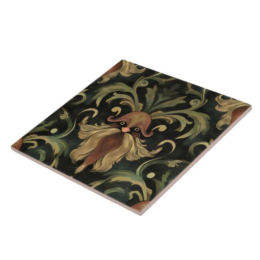Carreau Lutin de forêt f68 (Côté)