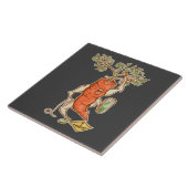 Carreau Lutte contre les carottes Légumes amusants (Côté)