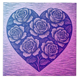 Carreau Luv Roses