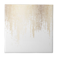 Luxe Faux Gold Confetti Rain