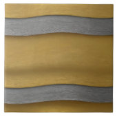 Carreau Luxe Linge moderne Silver Gold Texture Collection (Devant)