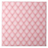 Carreau Luxueux Motif en diamant verni rose (Devant)