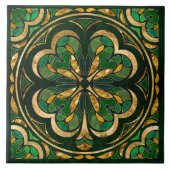 Carreau Luxueux trèfle à quatre feuilles (Devant)