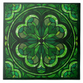 Carreau Luxueux trèfle à quatre feuilles (Devant)