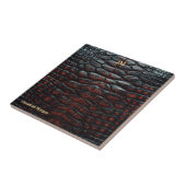 Carreau Luxury Executive Monogram Premium Leather  (Côté)