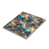 Carreau Luxury Home | Rainbow Coastal Ocean Waves (Côté)