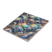 Carreau Luxury Home | Rainbow Coastal Ocean Waves (Côté)