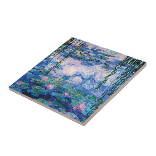 Carreau Lys d'eau par Claude Monet (Côté)