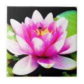 Carreau Lys d'eau rose (Devant)