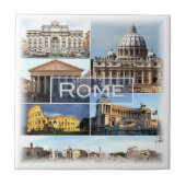 Carreau LZO002 ROME, Latium, Italie, (Devant)