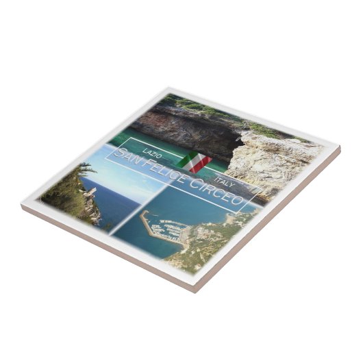 Carreau LZO025 SAN FELICE CIRCEO, Latium, Italie, (Côté)