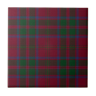 Carreau MacDougall Clan Origineux Tartan Plaid Motif