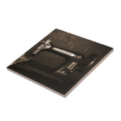 Carreau Machine à coudre vintage (Côté)