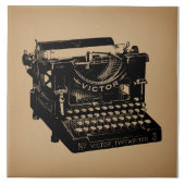 Carreau Machine à écrire d'époque (Devant)