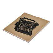 Carreau Machine à écrire d'époque (Côté)