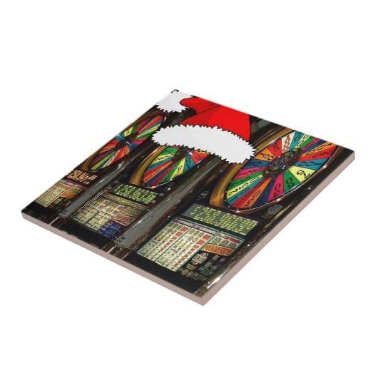 Carreau Machines à sous Santa Hat (Côté)