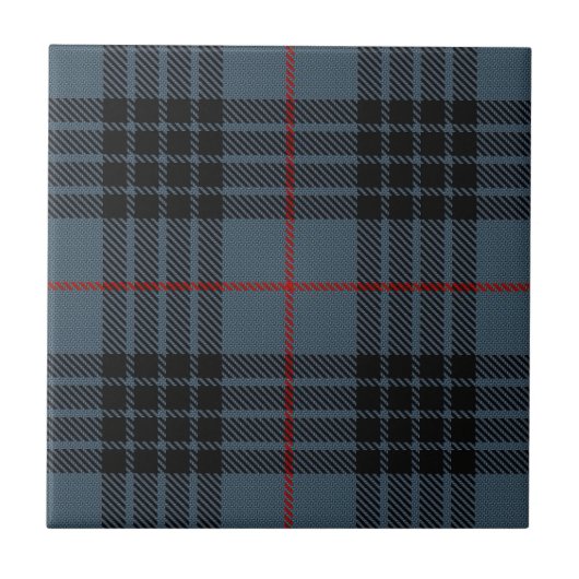 Carreau MacKay Blue Tartan (Devant)