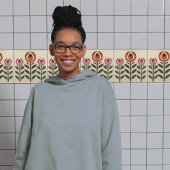 Carreau Mackintosh Art Déco Abstrait Floral Décor Cer