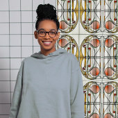 Carreau Mackintosh Art Déco Abstrait Floral Décor Cer