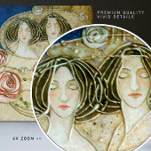 Carreau Mackintosh Art Déco Femmes et Décor Rose