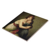 Carreau Madame Vigee-Lebrun et sa fille (Côté)