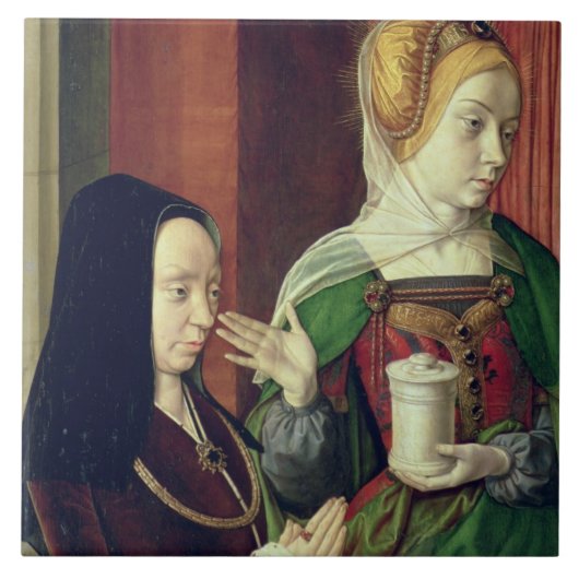 Carreau Madeleine de la Bourgogne s'est présentée par St (Devant)