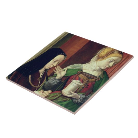 Carreau Madeleine de la Bourgogne s'est présentée par St (Côté)