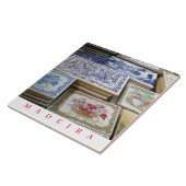 Carreau Madère souvenirs vue céramique (Côté)