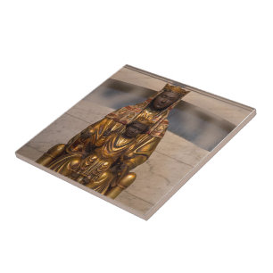 Carreau Madonna de Montserrat Black Madonna Espagne