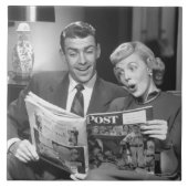 Carreau Magazine de lecture de couples (Devant)