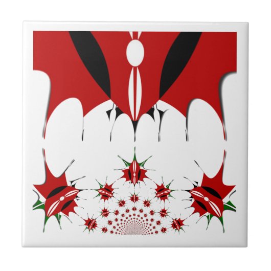 Carreau Magical Kenya : Symétrie du patrimoine Modernité � (Devant)