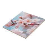 Carreau Magie de la floraison rose (Côté)