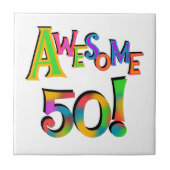 Carreau Magnifique 50 T-shirts et cadeaux d'anniversaire (Devant)