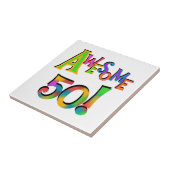 Carreau Magnifique 50 T-shirts et cadeaux d'anniversaire (Côté)