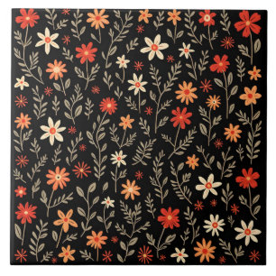 Carreau Magnifique Collection Florale tendance vintage