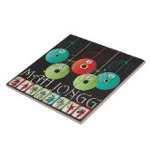 Carreau Mah Jongg Bettors Carrelage d'anniversaire (Côté)