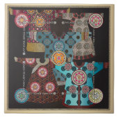 Carreau Mah Jongg Coat (Devant)