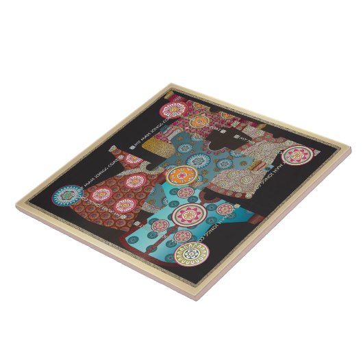 Carreau Mah Jongg Coat (Côté)