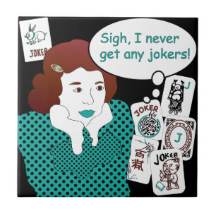 Carreau Mah Jongg Dit Jokers Tile