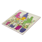 Carreau Mah Jongg Jame Tile (Côté)