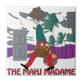 Carreau Mah Jongg Le Mahj Madame Tile (Devant)