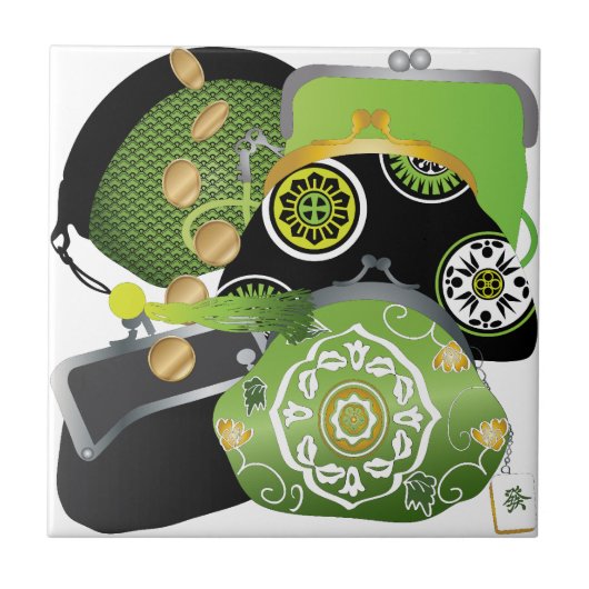 Carreau Mah Jongg Pièce de monnaie (Devant)