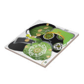 Carreau Mah Jongg Pièce de monnaie (Côté)