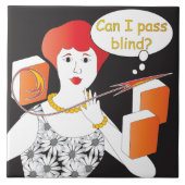 Carreau Mah Jongg Sayings Pass Aveugle (Devant)