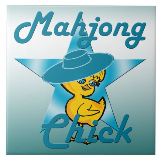 Carreau Mahjong Chick #7 (Devant)