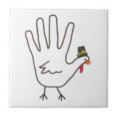 Carreau main de dinde (Devant)