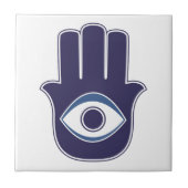 Carreau Main de Hamsa/Khamsa de Fatima/d'amulette/de (Devant)