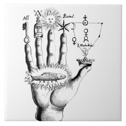 Carreau Main de temps (Devant)