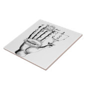 Carreau Main de temps (Côté)