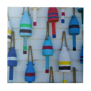 Carreau Maine, Stonington, bouées décoratives de homards